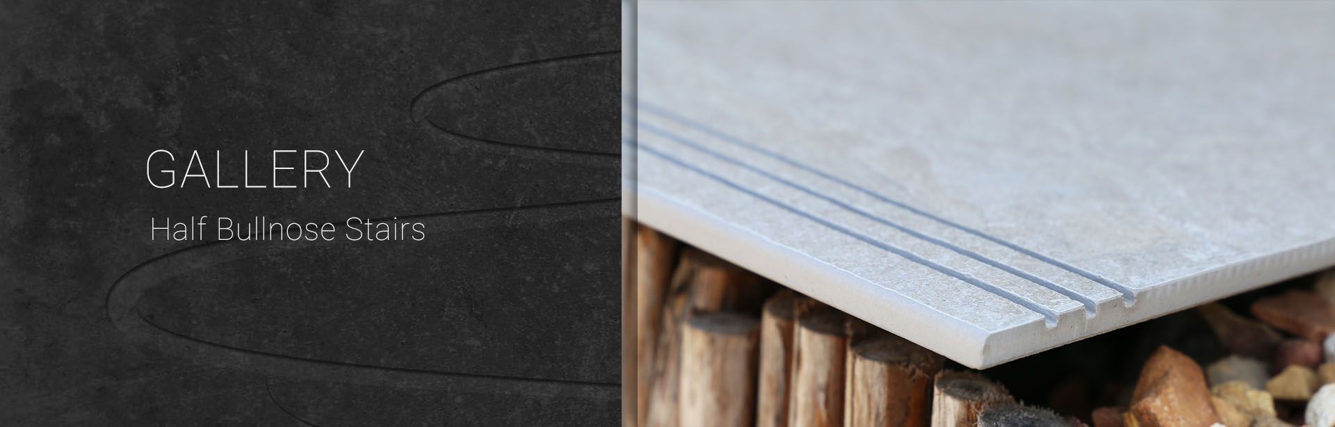 Half Bullnose Stair Treads
